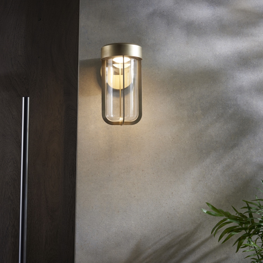 Endon 92856 - Applique da parete per bagno LED/8W/230V IP44 2700K ottone