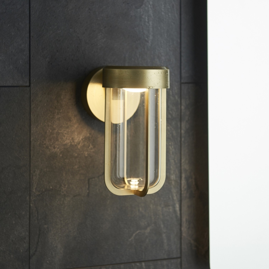 Endon 92856 - Applique da parete per bagno LED/8W/230V IP44 2700K ottone