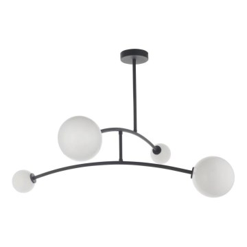 Endon 92940 - Lampadario a stelo BALANCE 4xG9/3W/230V nero/bianco