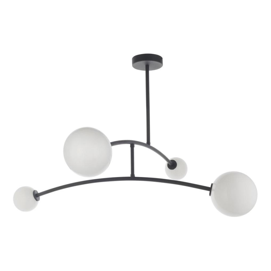 Endon 92940 - Lampadario su asta BALANCE 4xG9/3W/230V nero
