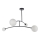 Endon 92940 - Lampadario su asta BALANCE 4xG9/3W/230V nero
