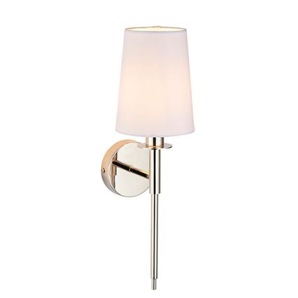 Endon 92949 - Lampada da parete 1xE14/6W/230V bianco/cromo lucido