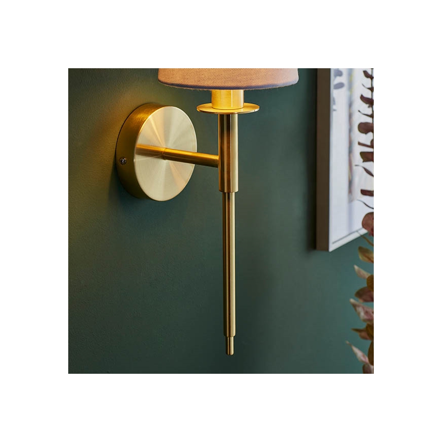 Endon 92955 - Lampada da parete 1xE14/6W/230V bianca/oro