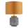 Endon 93067 - Lampada da tavolo ZINNIA 1xE27/10W/230V blu/oro