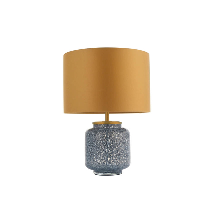 Endon 93067 - Lampada da tavolo ZINNIA 1xE27/10W/230V blu/oro