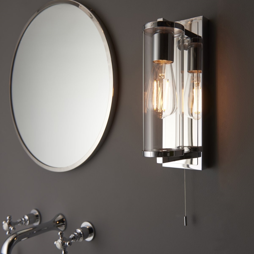 Endon 94074 - Applique da bagno TAYLOR 1xE27/10W/230V IP44 cromo lucido