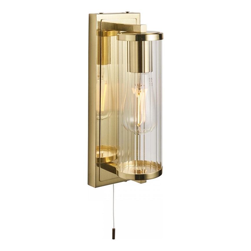 Endon 94075 - Applique da bagno TAYLOR 1xE27/10W/230V IP44 oro