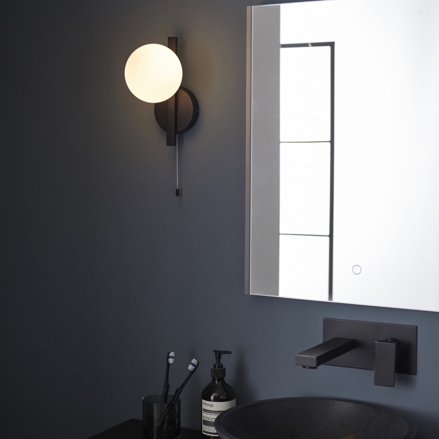 Endon 94081 - Applique da parete per bagno SPA 1xG9/3W/230V IP44 nero