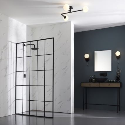 Endon 94081 - Applique da parete per bagno SPA 1xG9/3W/230V IP44 nero