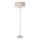 Endon 94359 - Lampada con piedistallo HIGHCLERE 3xE14/40W/230V beige/cromo lucido diametro 47 cm