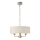 Endon 94361 - Lampadario a sospensione con catena HIGHCLERE 3xE14/40W/230V beige/cromo opaco