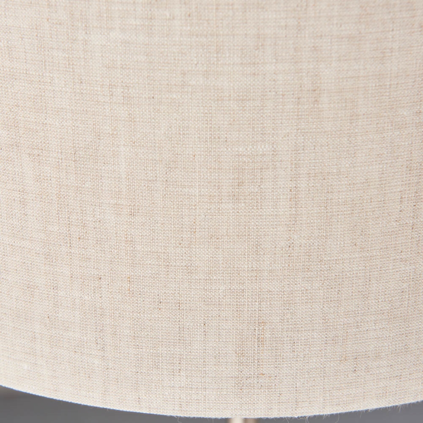 Endon 94369 - Lampada da tavolo HIGHCLERE 3xE14/18W/230V beige/cromo opaco