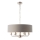 Endon 94373 - Lampadario a sospensione con catena HIGHCLERE 6xE14/40W/230V grigio/cromo lucido