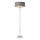 Endon 94378 - Lampada con piedistallo HIGHCLERE 1xE14/40W/230V grigio/cromo lucido