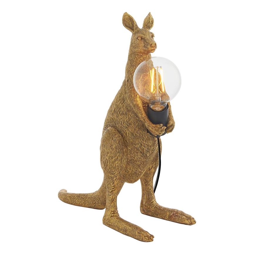Endon 95075 - Lampada da tavolo KANGAROO 1xE27/10W/230V dorata