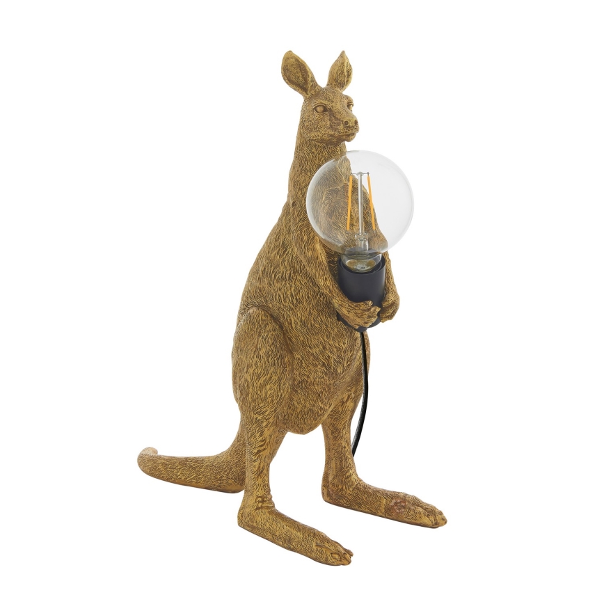 Endon 95075 - Lampada da tavolo KANGAROO 1xE27/10W/230V dorata