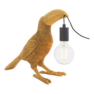 Endon 95077 - Lampada da tavolo TOCO TOUCAN 1xE27/10W/230V oro