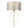 Endon 95210 - Lampada da parete 1xE27/10W/230V grigio/ottone