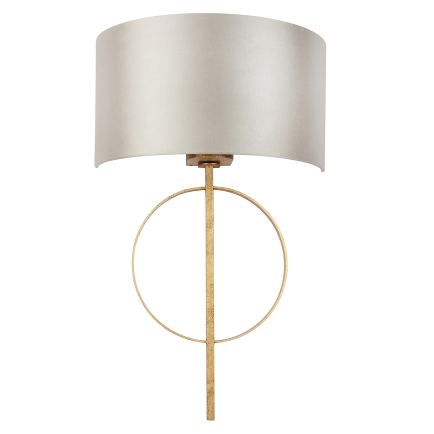 Endon 95210 - Lampada da parete 1xE27/10W/230V grigio/ottone