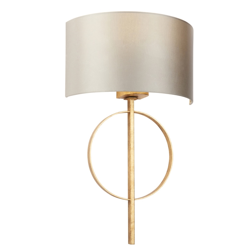 Endon 95210 - Lampada da parete 1xE27/10W/230V grigio/ottone