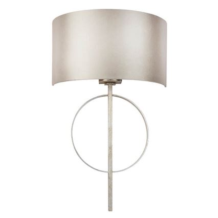 Endon 95214 - Lampada da parete 1xE27/10W/230V grigia