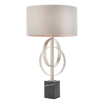 Endon 95217 - Lampada da tavolo 1xE27/10W/230V grigio/nero