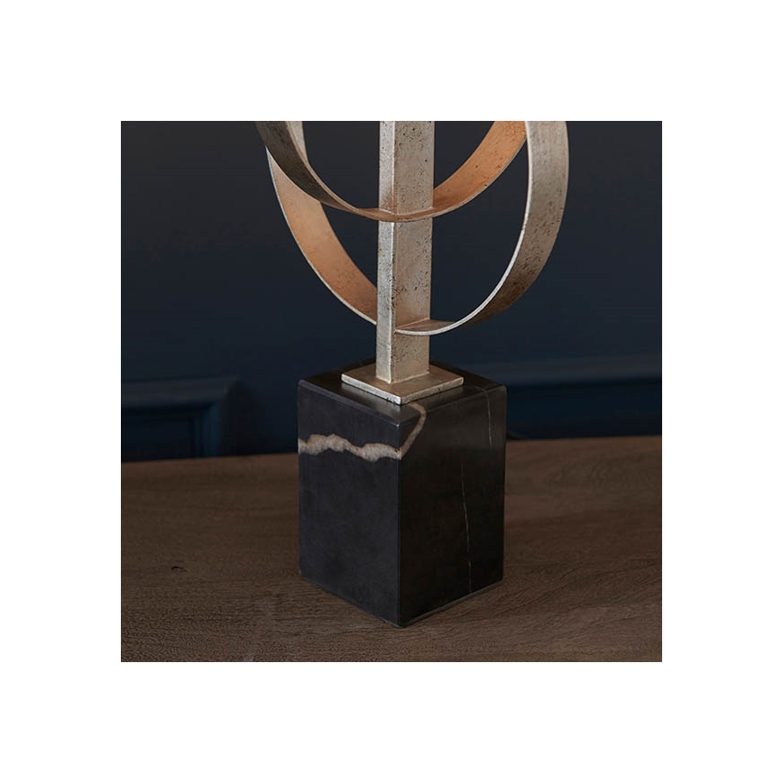 Endon 95217 - Lampada da tavolo 1xE27/10W/230V grigio/nero