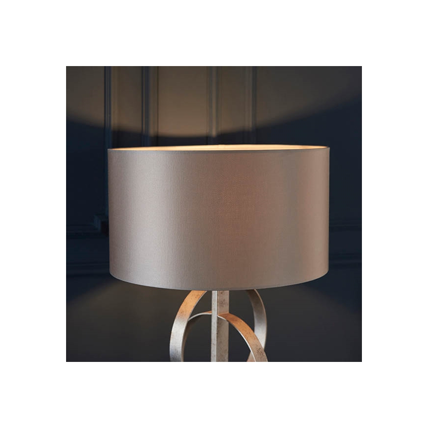 Endon 95217 - Lampada da tavolo 1xE27/10W/230V grigio/nero