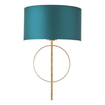 Endon 95218 - Applique da parete 1xE27/10W/230V blu/ottone