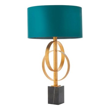 Endon 95221 - Lampada da tavolo 1xE27/10W/230V blu/ottone/nero