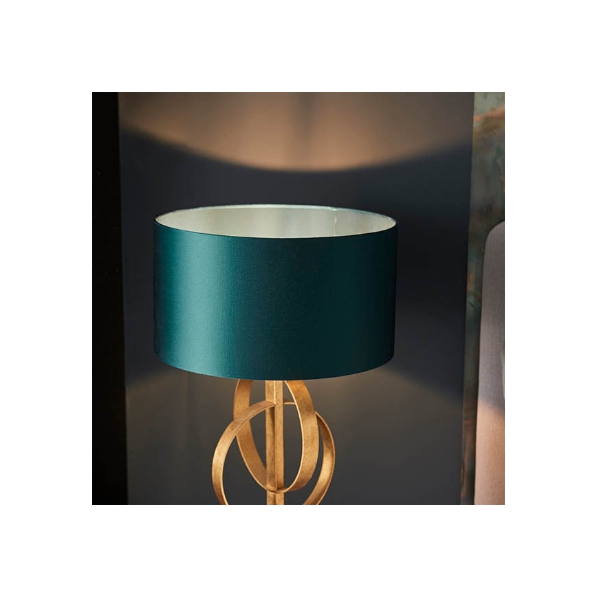 Endon 95221 - Lampada da tavolo 1xE27/10W/230V blu/ottone/nero
