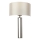 Endon 95449 - Applique da parete 1xE27/10W/230V beige/cromo opaco