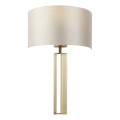 Endon 95452 - Applique da parete 1xE27/10W/230V beige/dorato