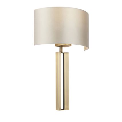 Endon 95452 - Applique da parete 1xE27/10W/230V beige/dorato