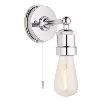 Endon 95505 - Applique da bagno MILLER 1xE27/6W/230V IP44 cromo lucido