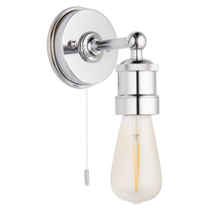Endon 95505 - Applique da bagno MILLER 1xE27/6W/230V IP44 cromo lucido