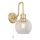 Endon 95507 - Applique da bagno KENDALL 1xE27/10W/230V IP44 ottone