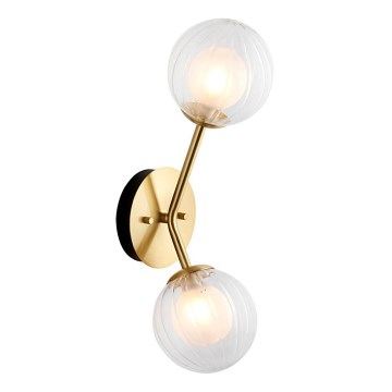 Endon 96691 - Applique da parete NORTHWEST 2xG9/3W/230V dorata