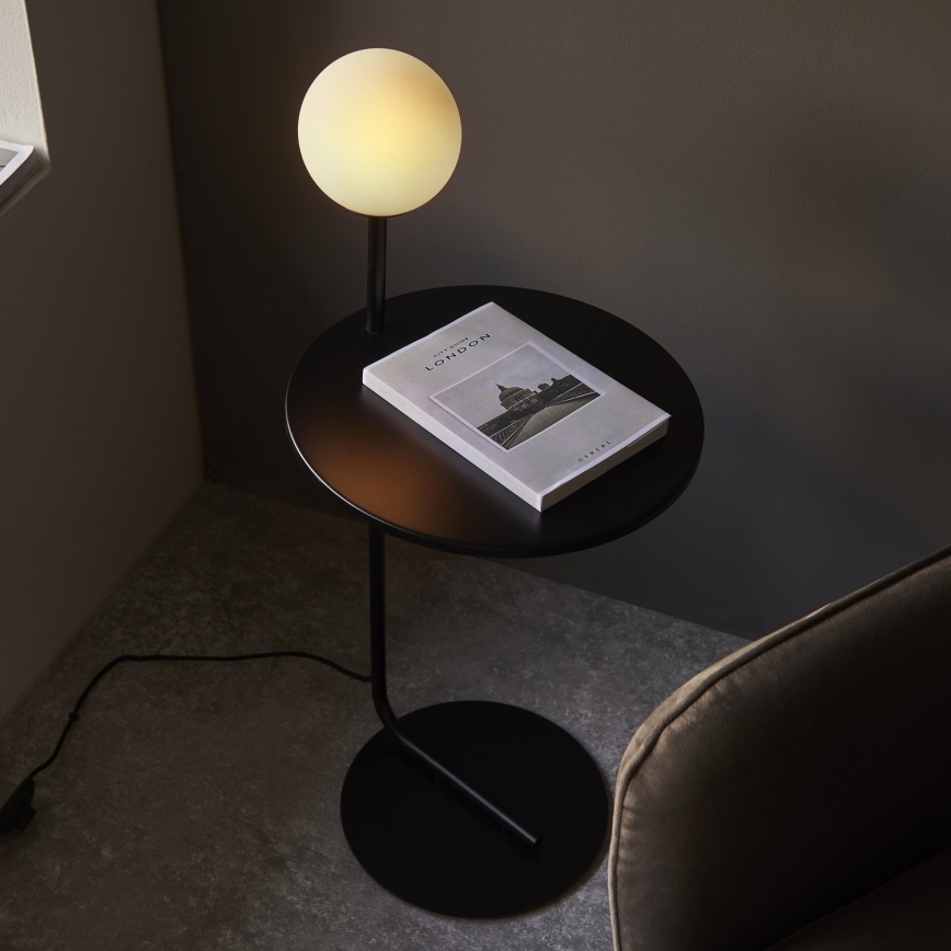 Endon 96713 - Lampada da terra HALO 1xG9/3W/230V nera