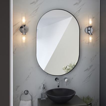 Endon 97172 - Applique da parete per bagno NATORI 2xG9/3W/230V IP44 cromo lucido