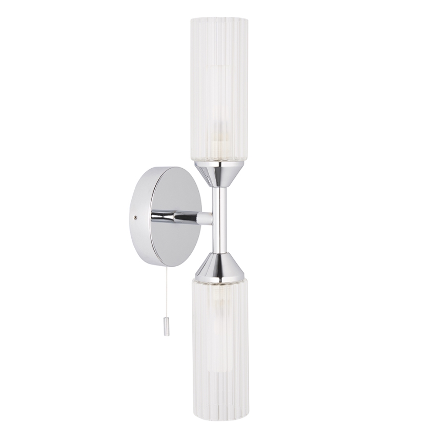 Endon 97172 - Applique da parete per bagno NATORI 2xG9/3W/230V IP44 cromo lucido