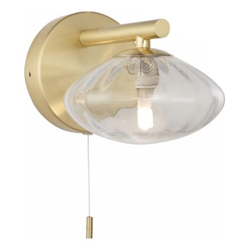 Endon 97182 - Applique da bagno MOBIAS 1xG9/3W/230V IP44 ottone