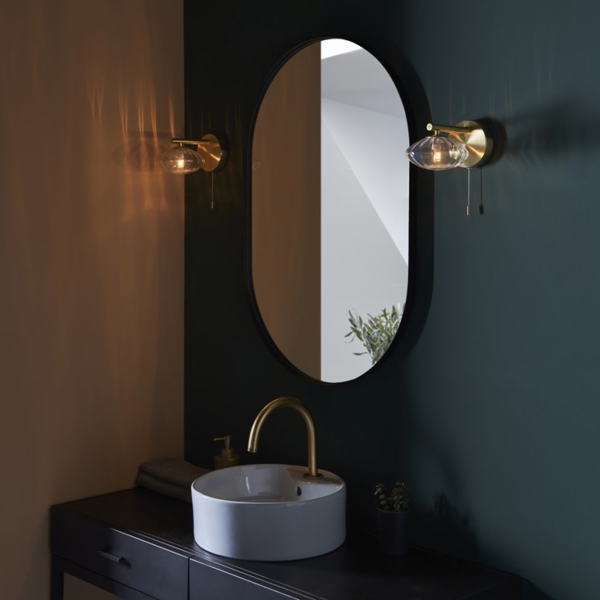 Endon 97182 - Applique da bagno MOBIAS 1xG9/3W/230V IP44 ottone