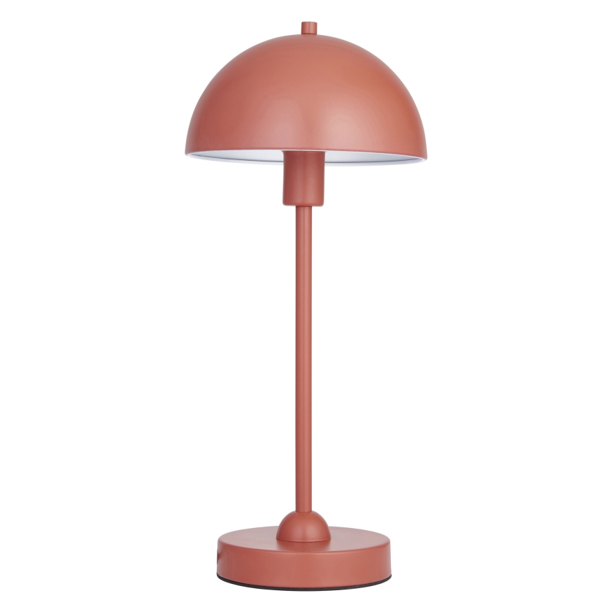 Endon 98496 - Lampada da tavolo SAROMA 1xE14/7W/230V color mattone