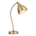 Endon 98747 - Lampada da tavolo FRANKLIN 1xE14/7W/230V ottone