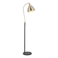 Endon 98748 - Lampada da terra FRANKLIN 1xE27/10W/230V ottone/nero
