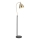 Endon 98748 - Lampada da terra FRANKLIN 1xE27/10W/230V ottone/nero