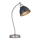 Endon 98752 - Lampada da tavolo FRANKLIN 1xE14/7W/230V cromo satinato/antracite