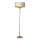 Endon 98935 - Lampada con piedistallo HIGHCLERE 3xE14/40W/230V bianco/ottone diametro 47 cm