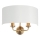 Endon 98937 - Applique HIGHCLERE 2xE14/40W/230V bianco/ottone